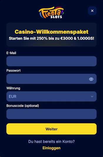 FiestaSlots Login
